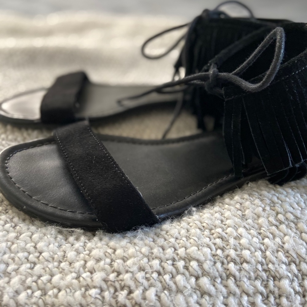 Fringed Bohemian Sandals
